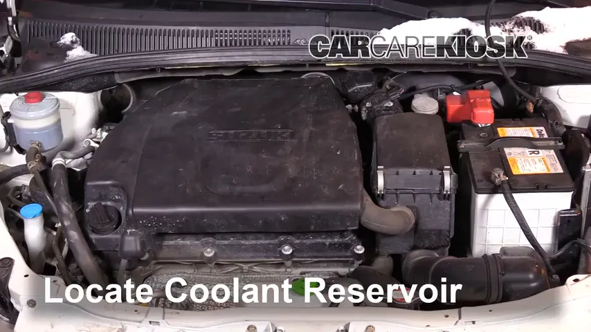 2013 Suzuki SX4 LE 2.0L 4 Cyl. Coolant (Antifreeze) Check Coolant Level